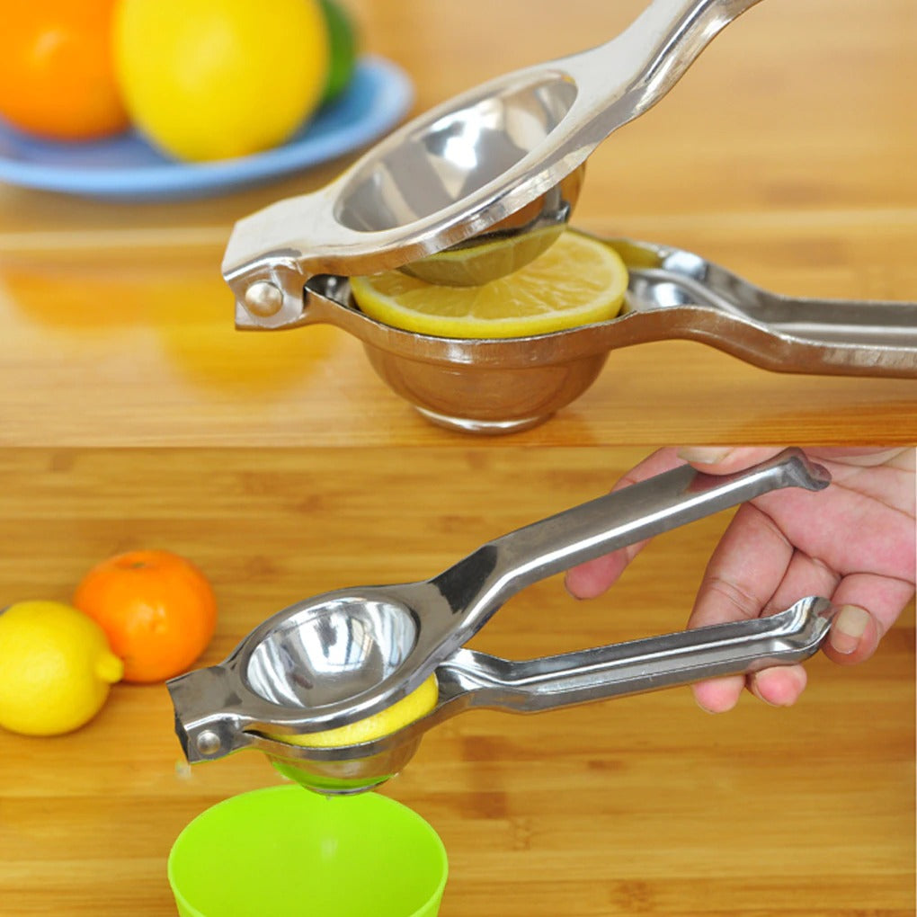 Stainless Steel Hand Press Lemon Squeezer Lime Juicer Citrus Kitchen Food Processor
