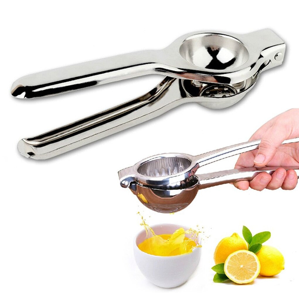 Stainless Steel Hand Press Lemon Squeezer Lime Juicer Citrus Kitchen Food Processor