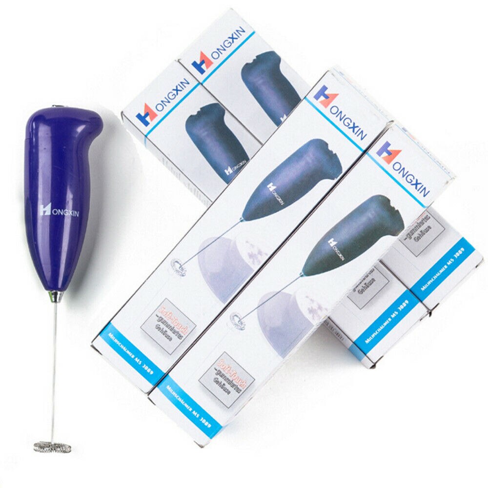 Stainless Steel Automatic Hand Held Electric Mixer Frother Mini Stirrer