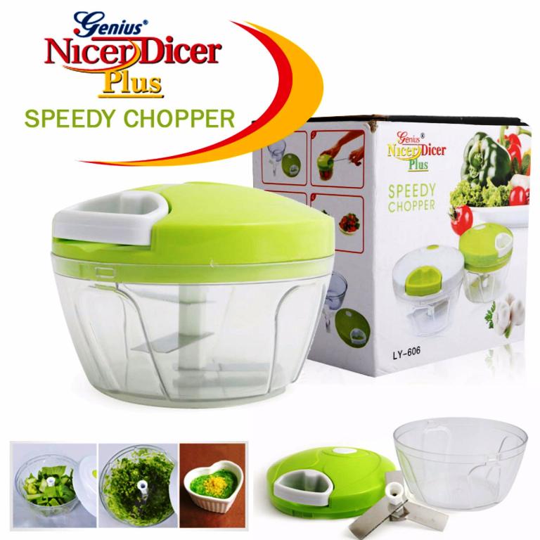 Title: Kitchen Onion Vegetable Chopper Hand Speedy Chopper Fruit Shredder Slicer