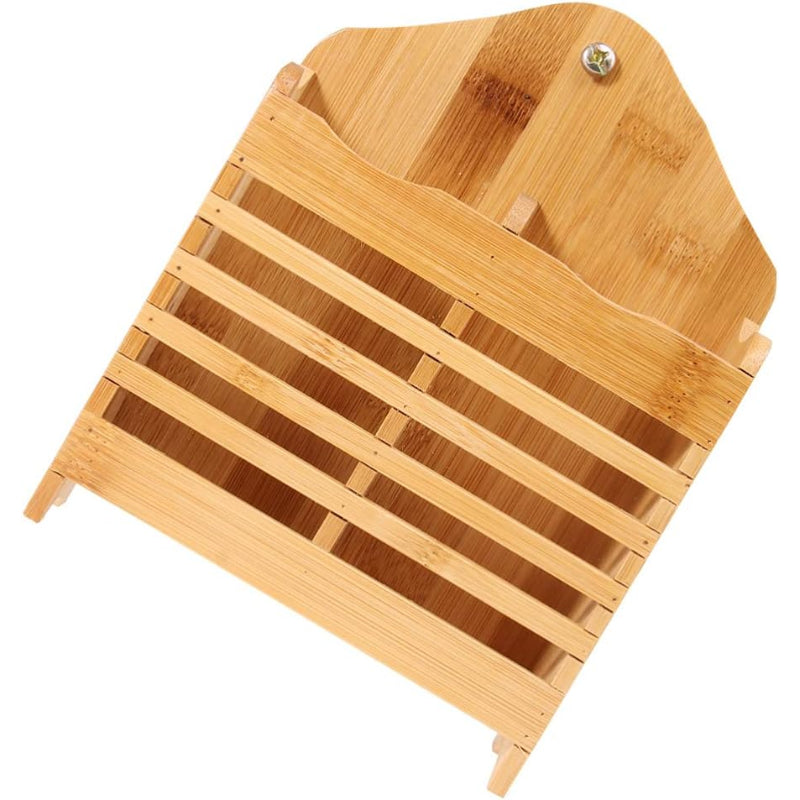 :  Kitchen Wooden Mini Spoon Holder And Bamboo Chopstick Basket