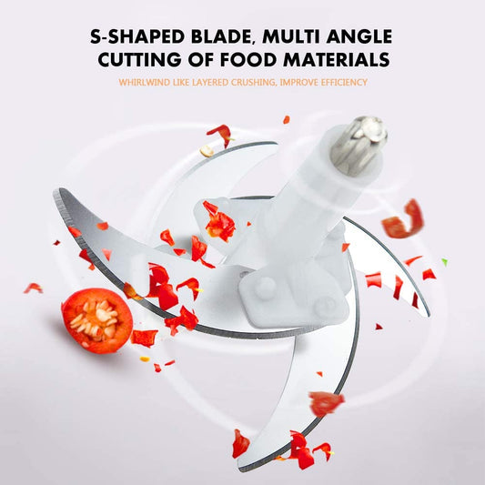 Four Blade Hand Pressure Vegetable Grinder Manual Kitchen Chopper Garlic Masher