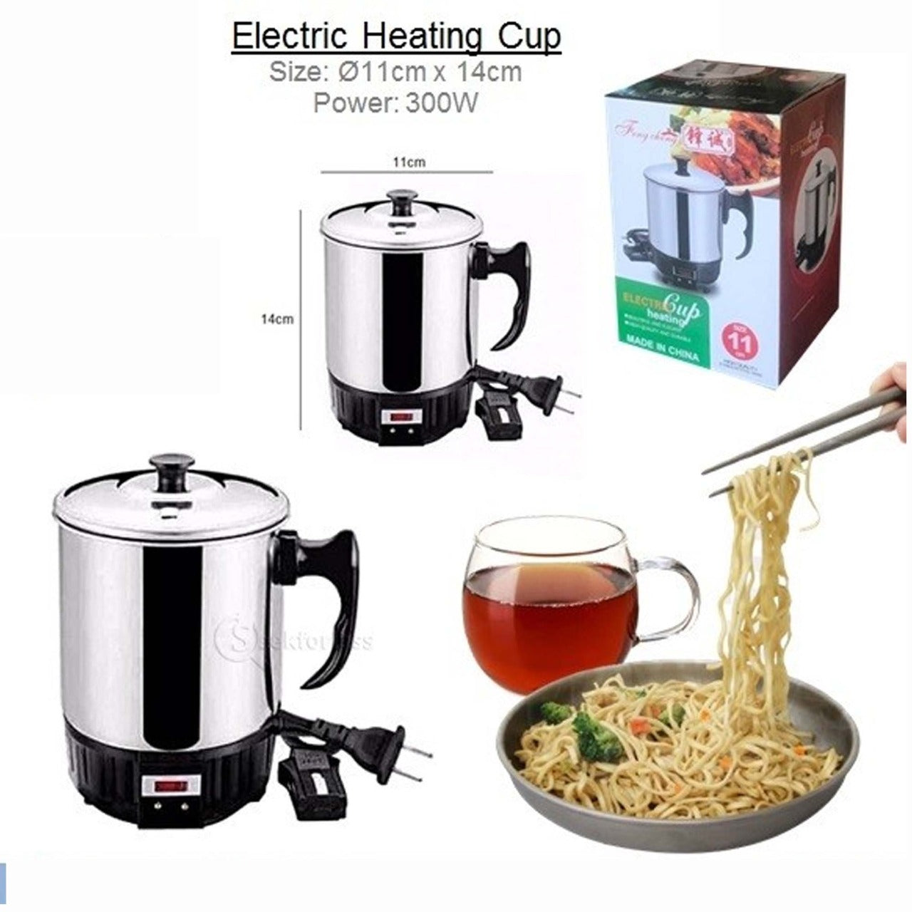 11cm High Quality Electric Heating Cup Kettle For Office Home