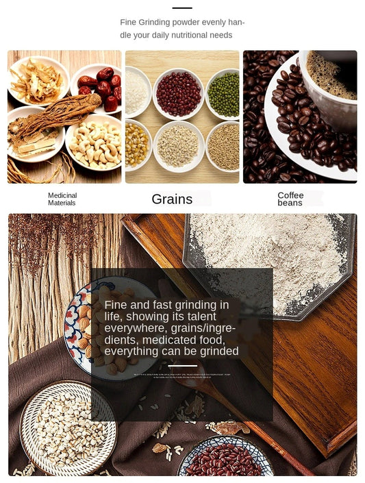 NIMA Electric Stainless Steel Spice Coffee Grain Herb Grinder Crusher Machine
